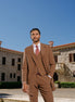 The Siena Caramel Three-Piece Suit