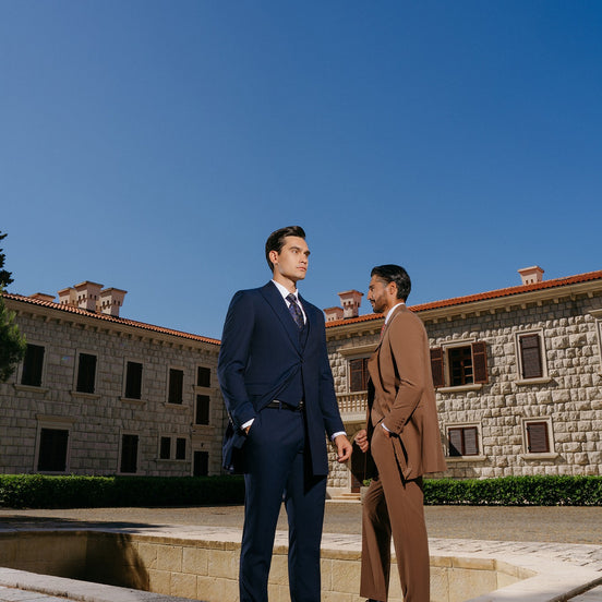 The Siena Caramel Three-Piece Suit