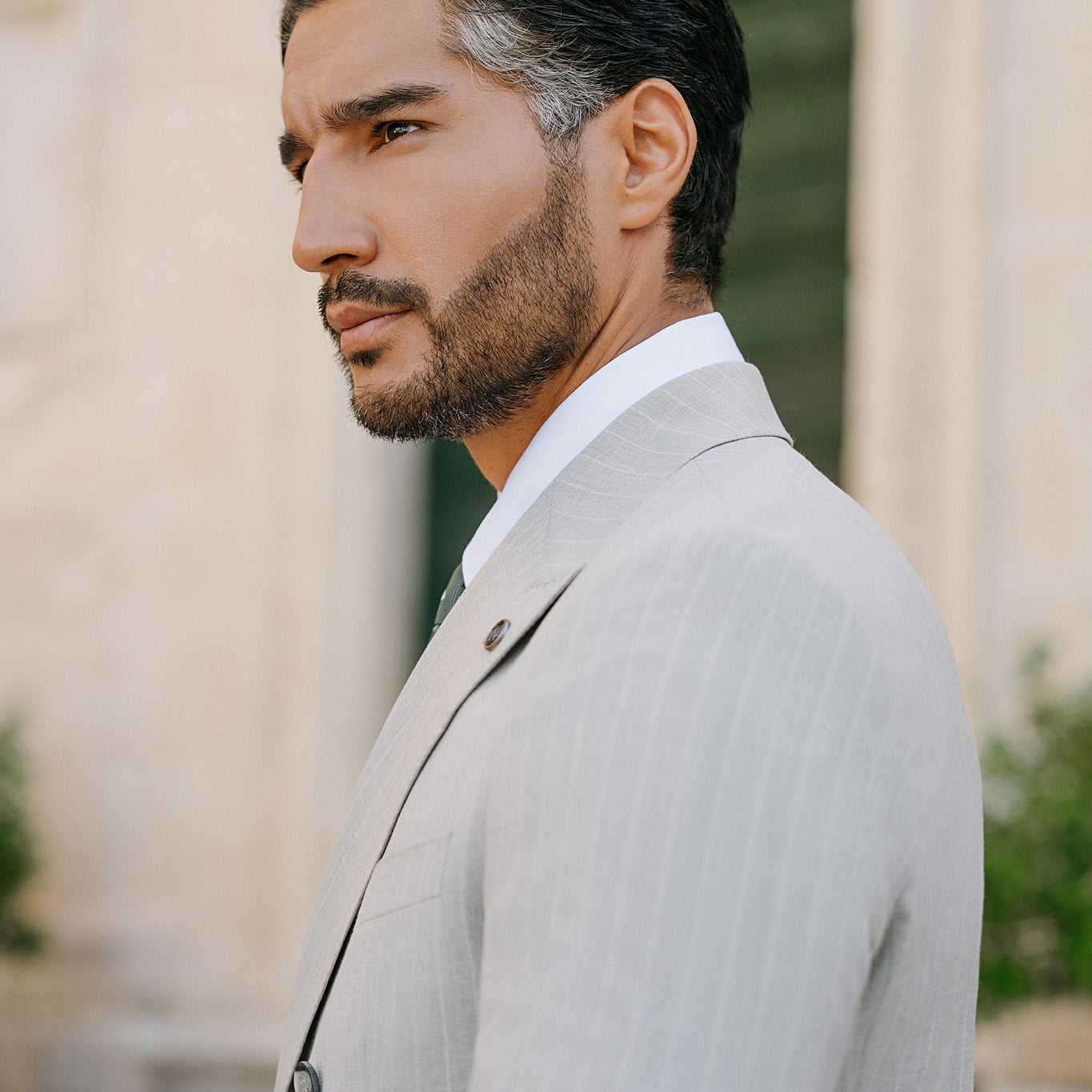 The Capri Stone Double-Breasted Suit